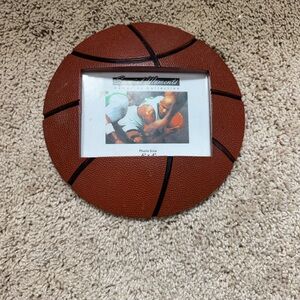 Basketball-Themed Brown Photo Frame